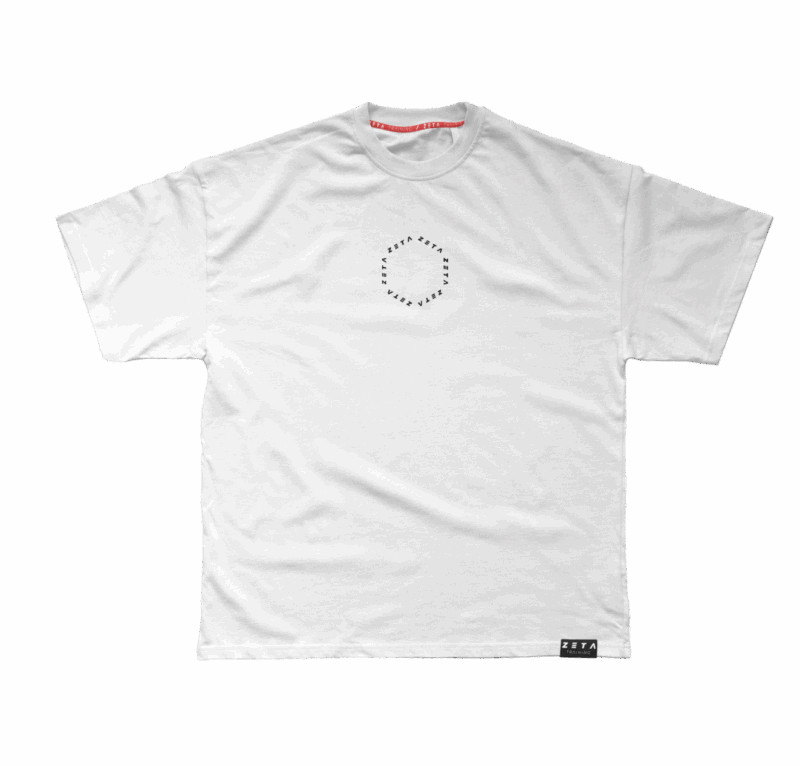Oversize Heavy T-Shirt Vitruvian White FTD