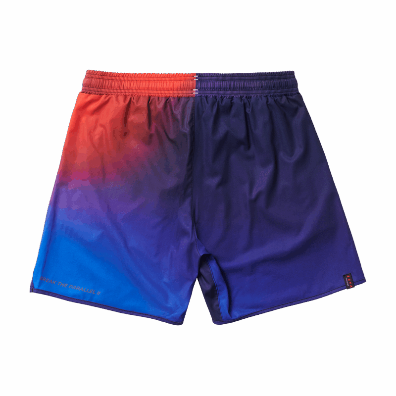 Rx Tech Shorts Gradient + Metallic White