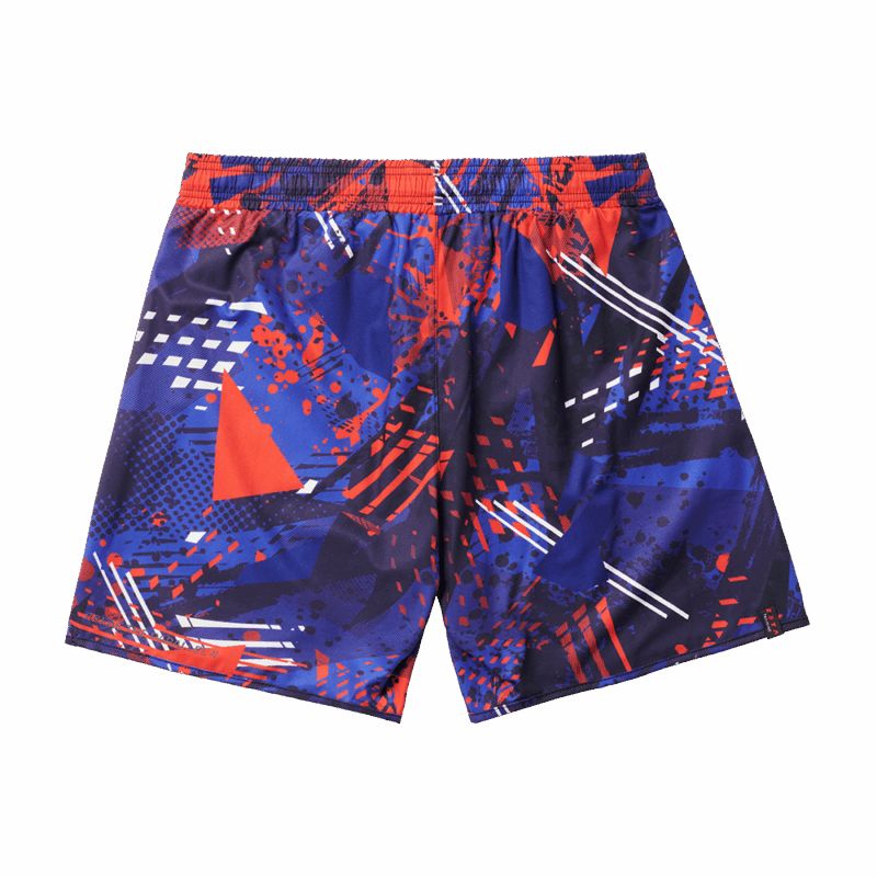 Rx Tech Shorts Tricolor + Metal White