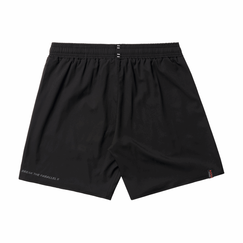 Rx Tech Shorts Black + Metal White