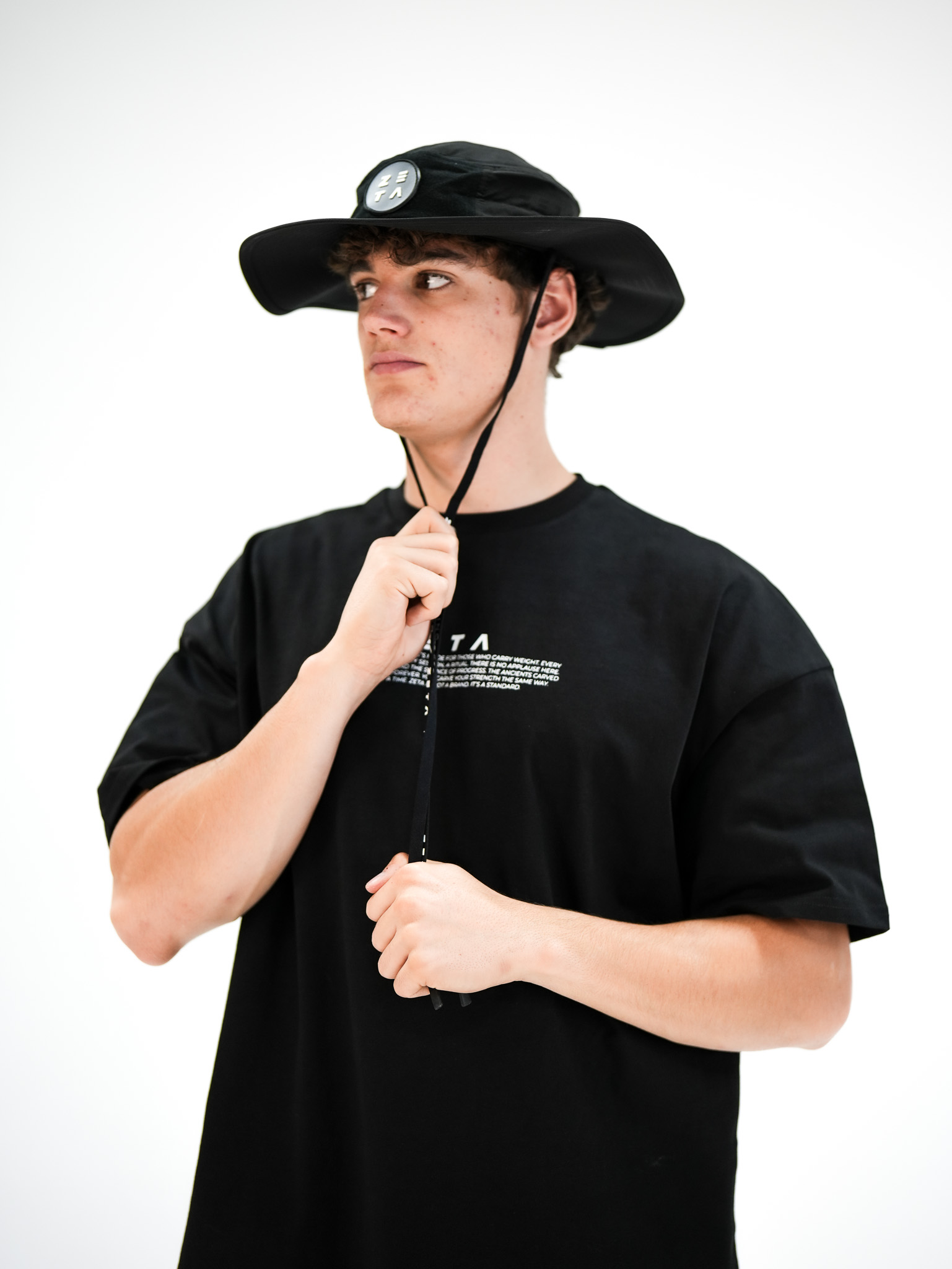 Elite Bucket Hat Triple Black