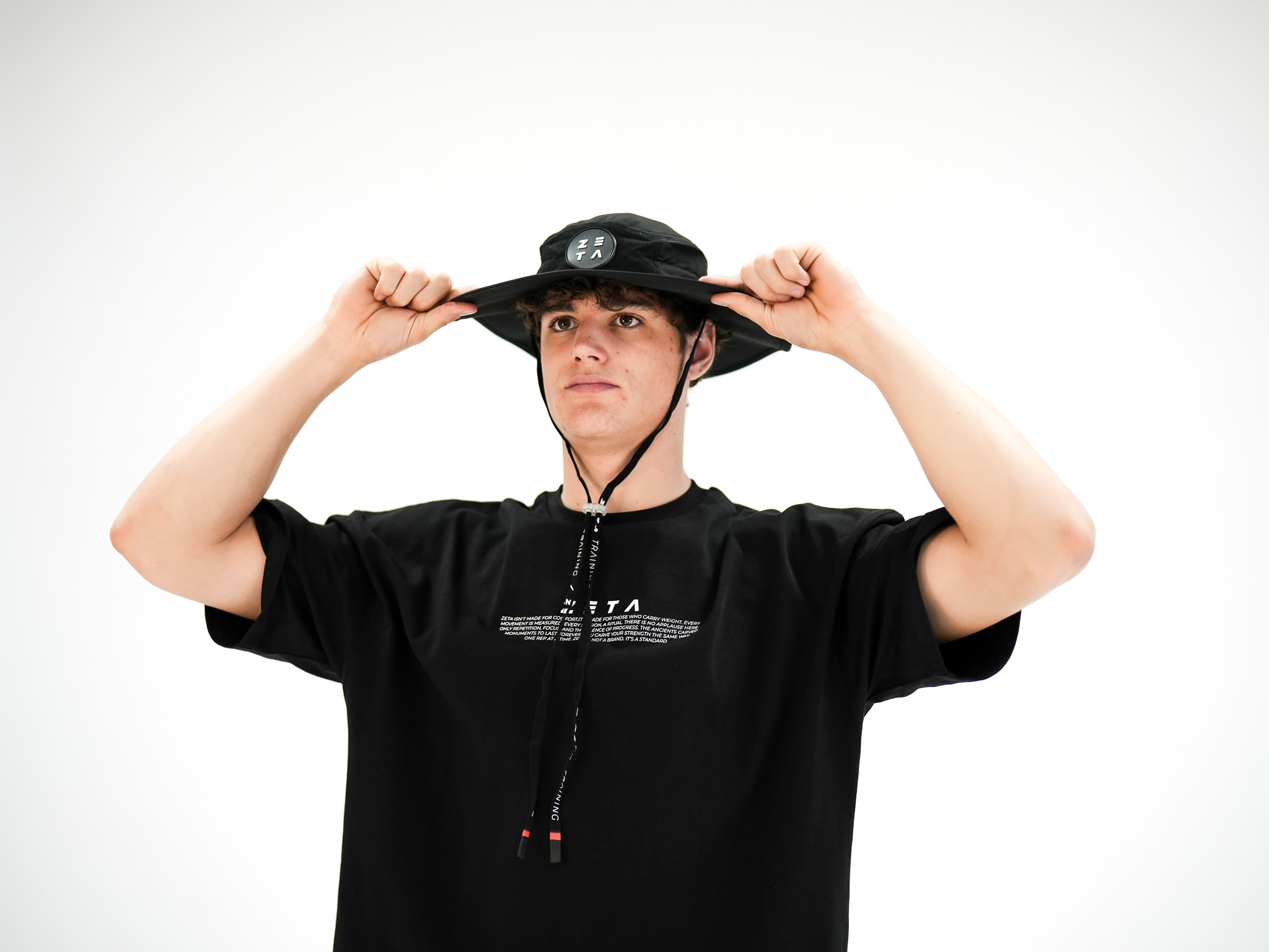 Elite Bucket Hat Triple Black