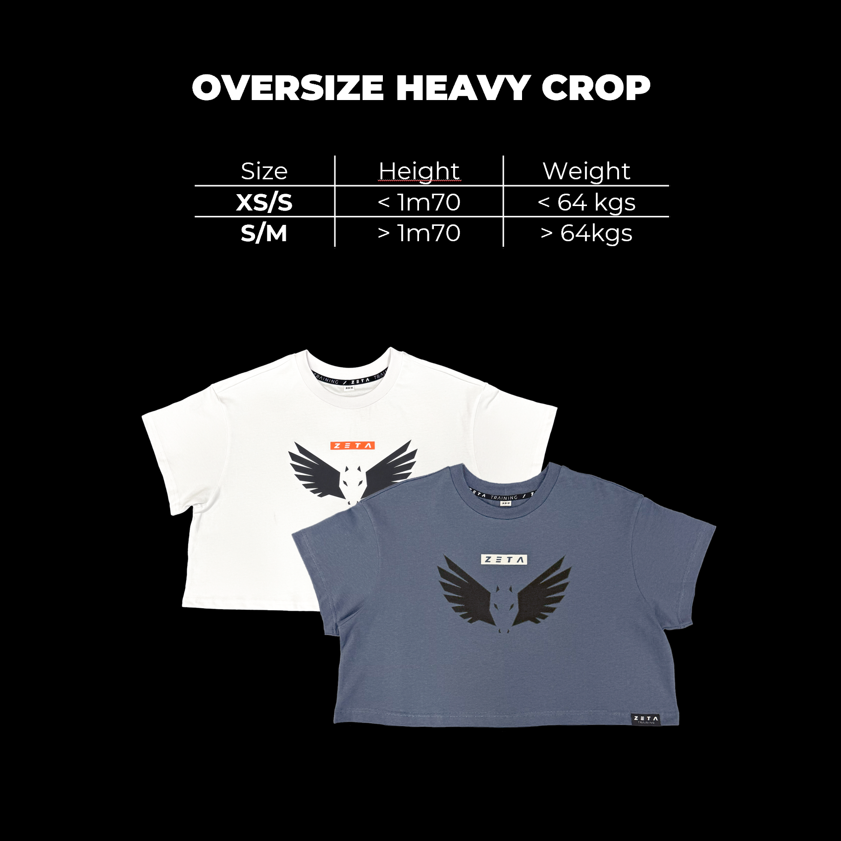 Oversize Heavy CROP T-Shirt Woman MT25 Pegasus Grey