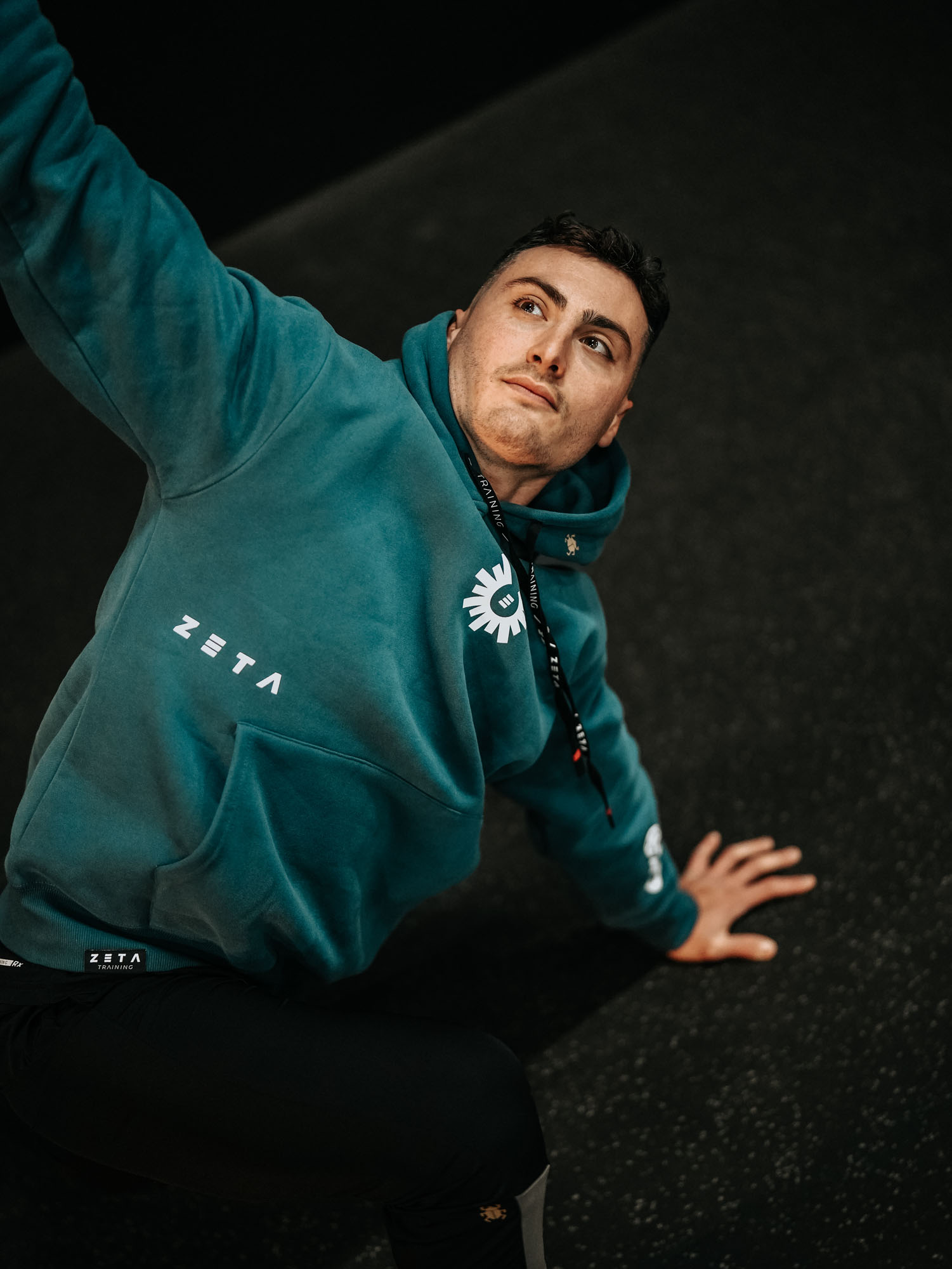 Oversize Hoodie Nile Blue