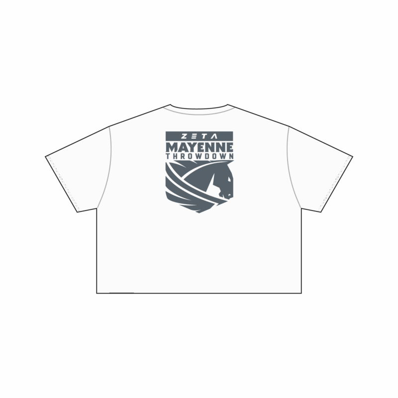 Oversize Heavy CROP T-Shirt Woman MT25 Arctic White