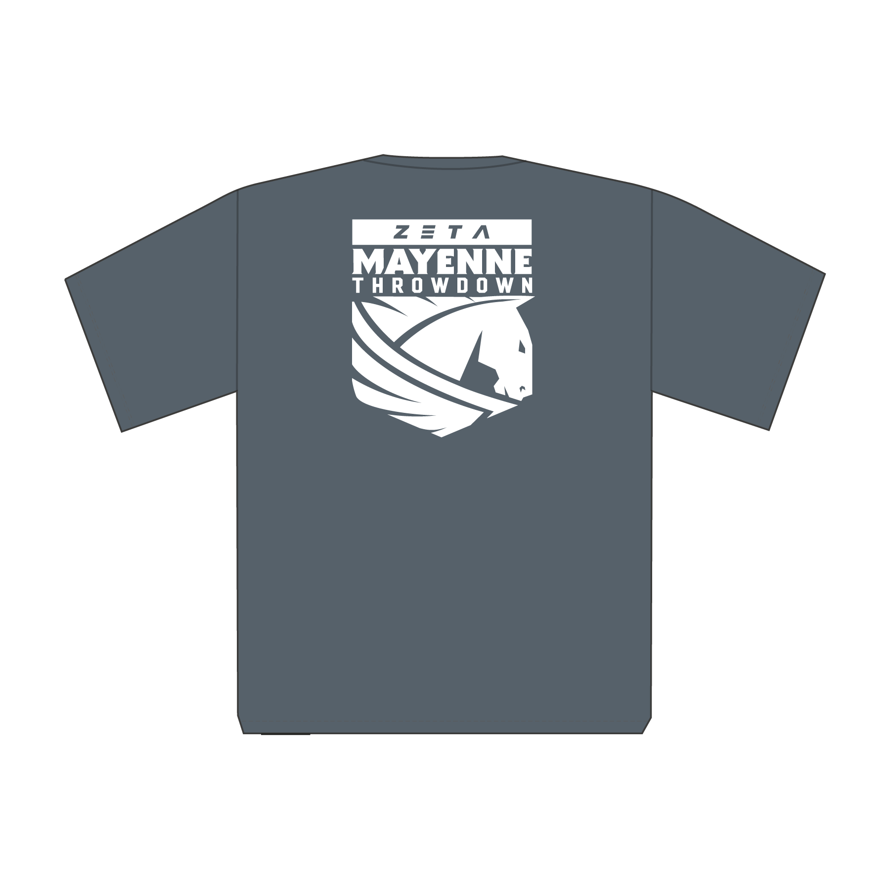 Oversize Heavy T-Shirt MT25 Pegasus Grey