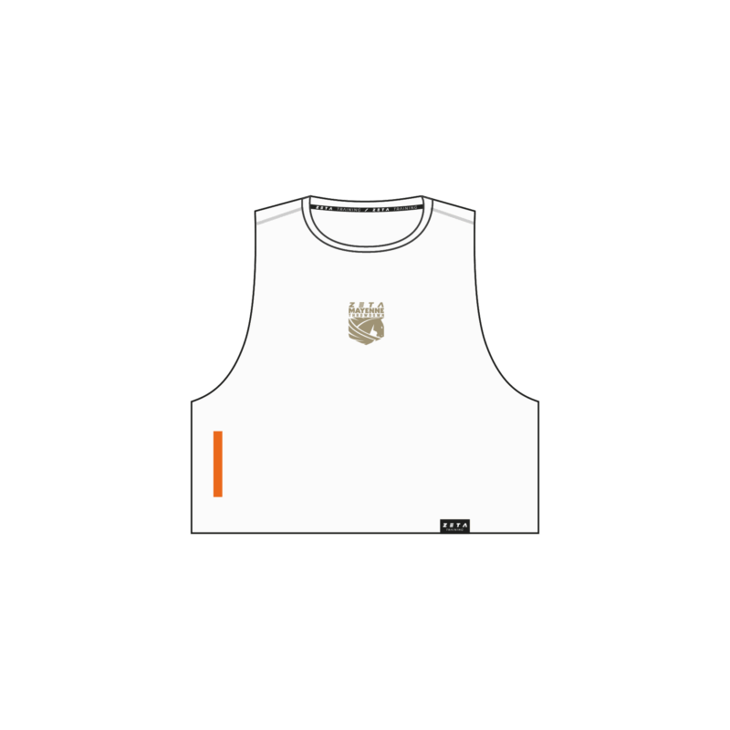 Woman Muscle Crop MT25 Arctic White