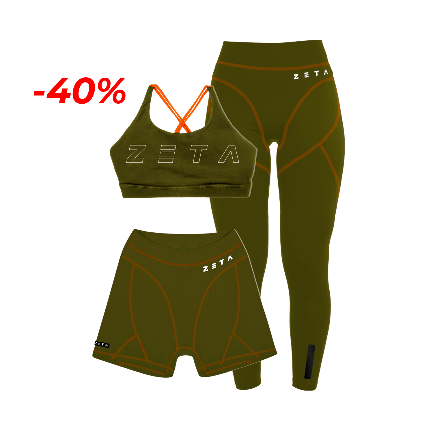 Pack Rx Complete Cedar Green & Orange