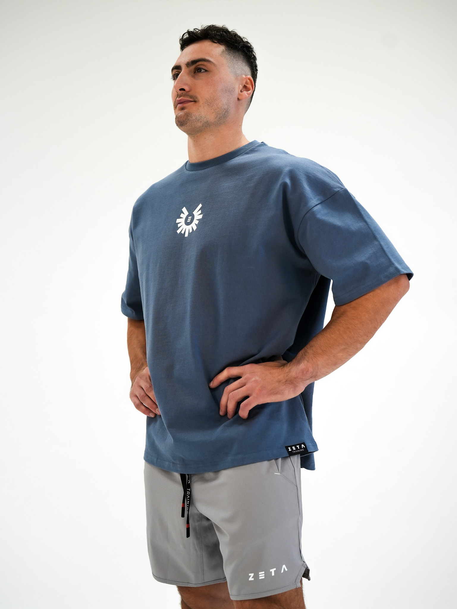 Oversize Heavy T-Shirt Nile Blue