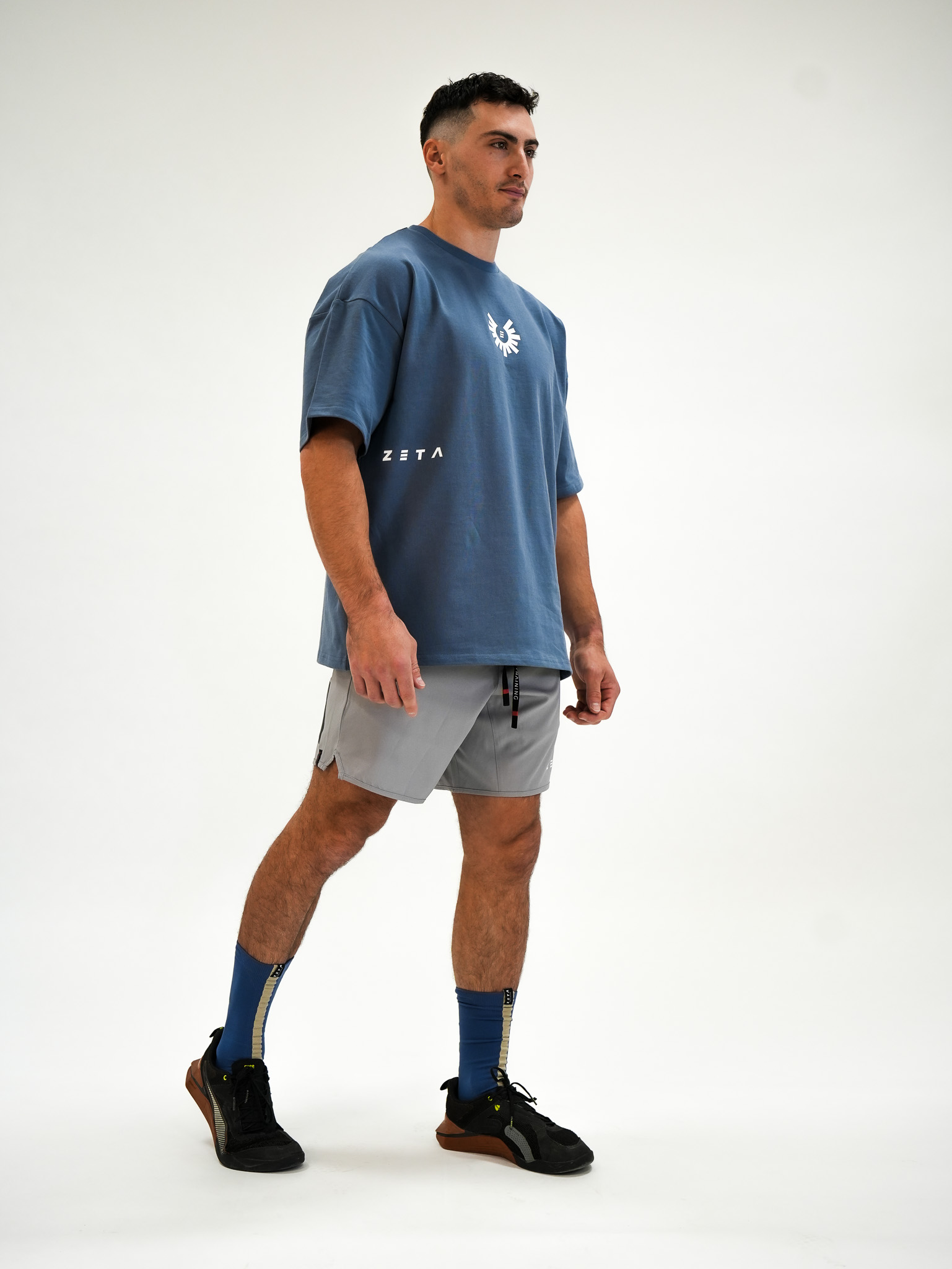 Oversize Heavy T-Shirt Nile Blue