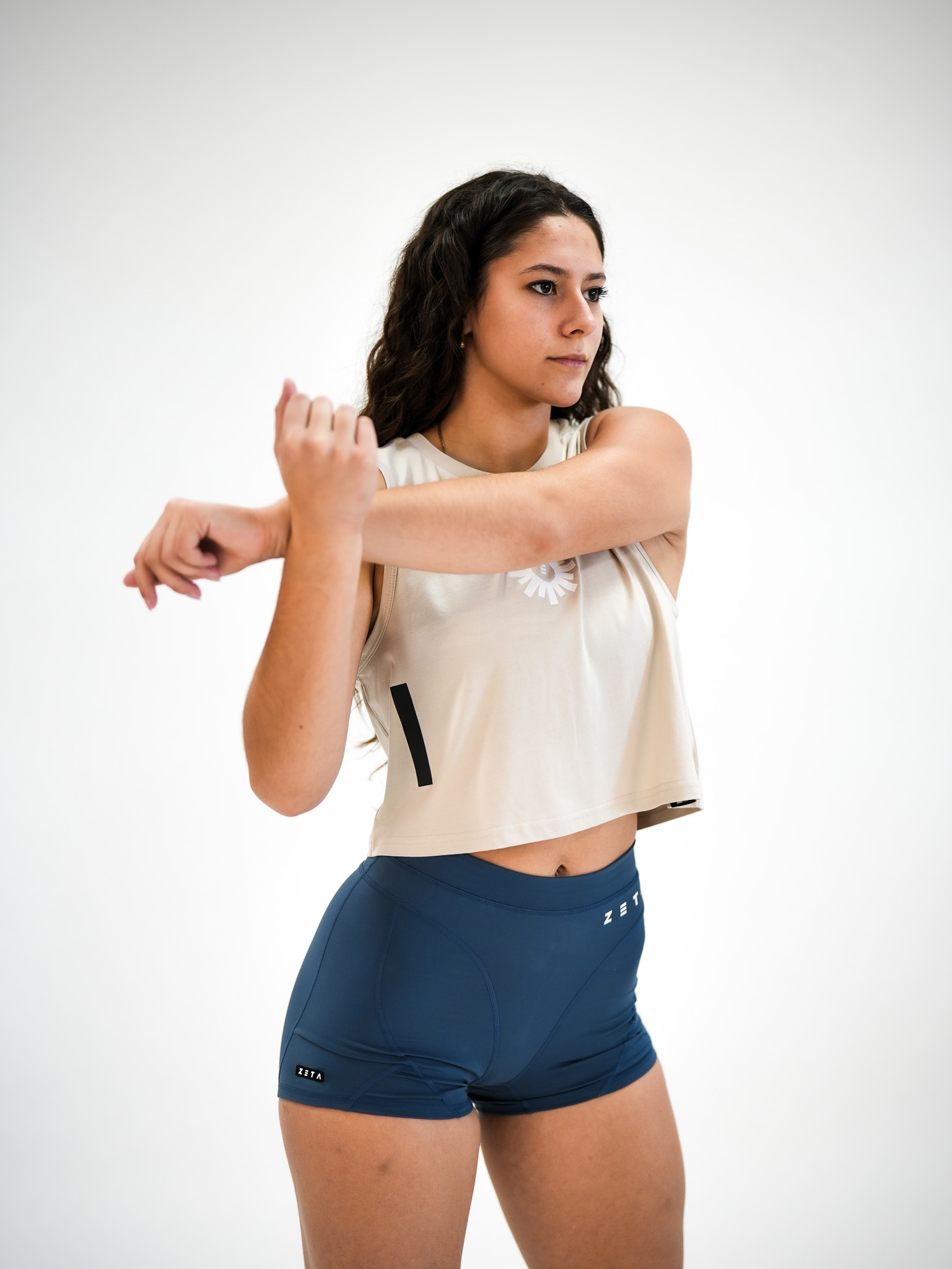 Woman Muscle Crop Sacred Sands