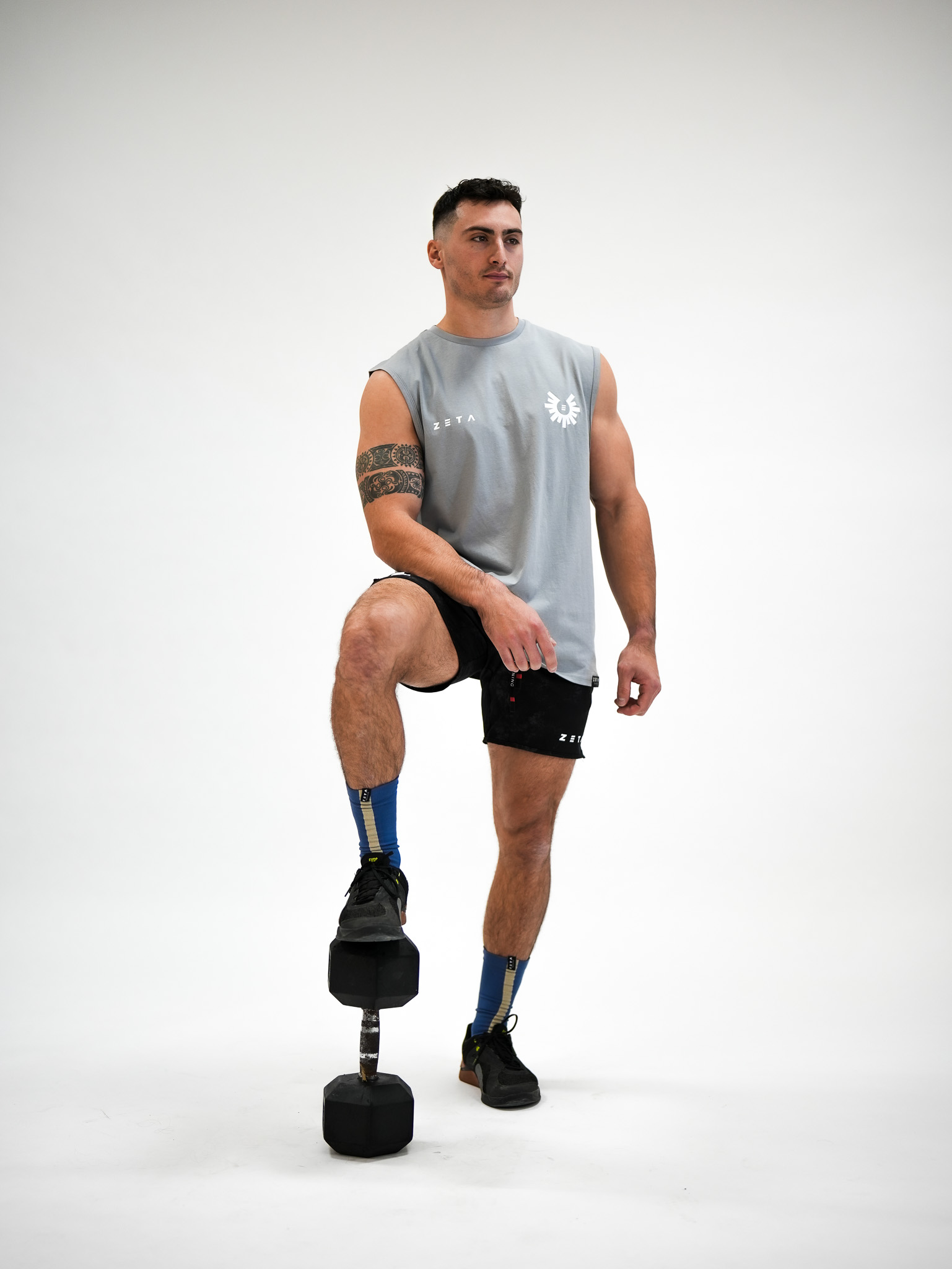 Rx Triblend Tank Sphinx Grey