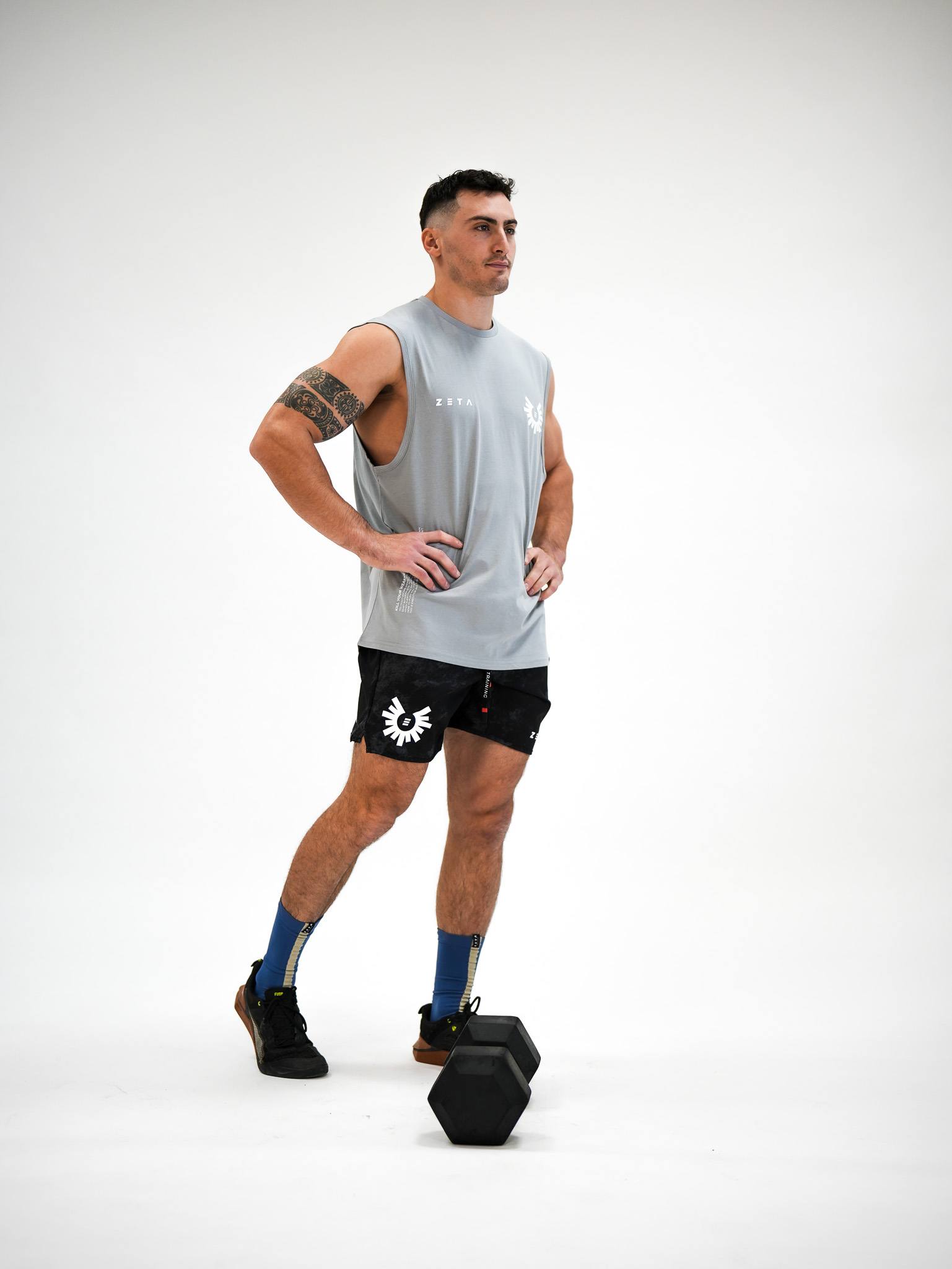 Rx Triblend Tank Sphinx Grey