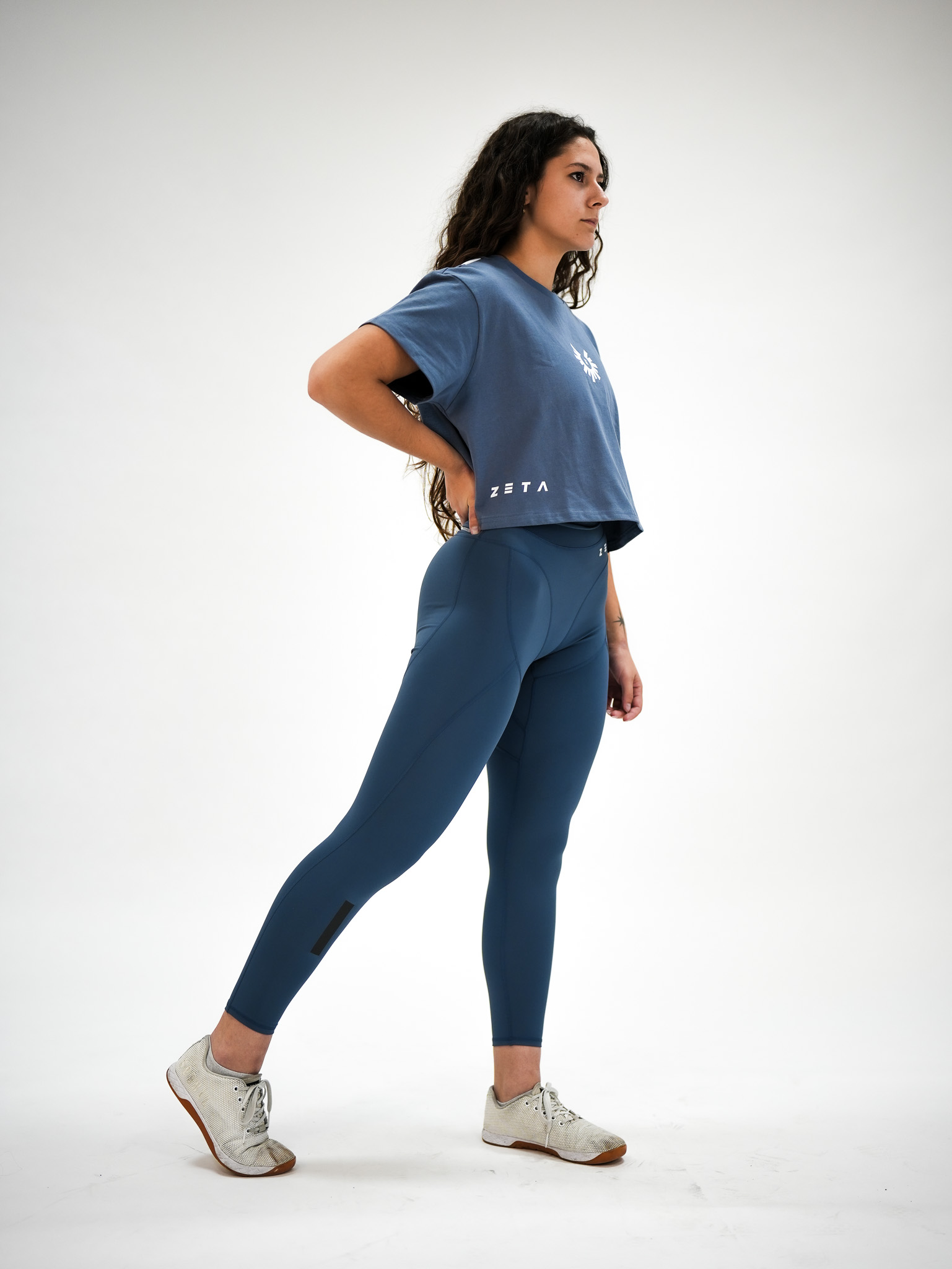 Cassiopeiae Rx Long Tights Obsidian Blue