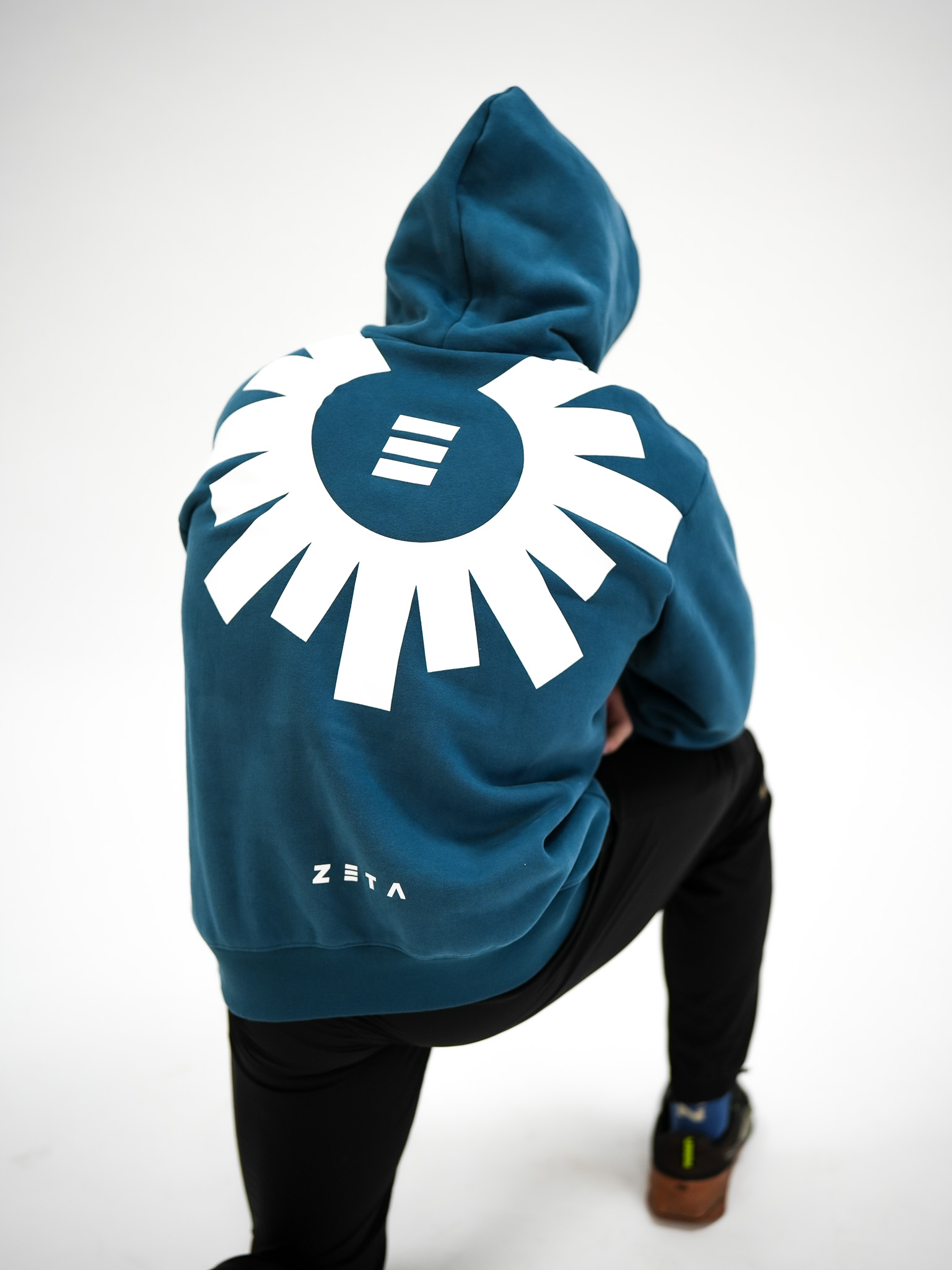 Oversize Hoodie Nile Blue