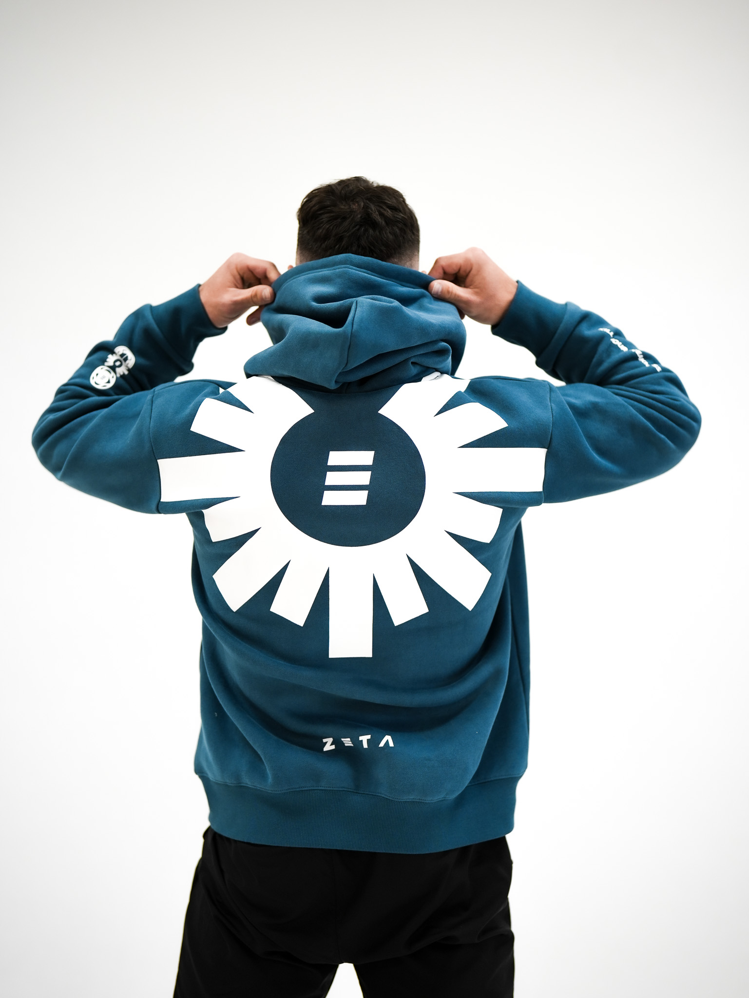 Oversize Hoodie Nile Blue