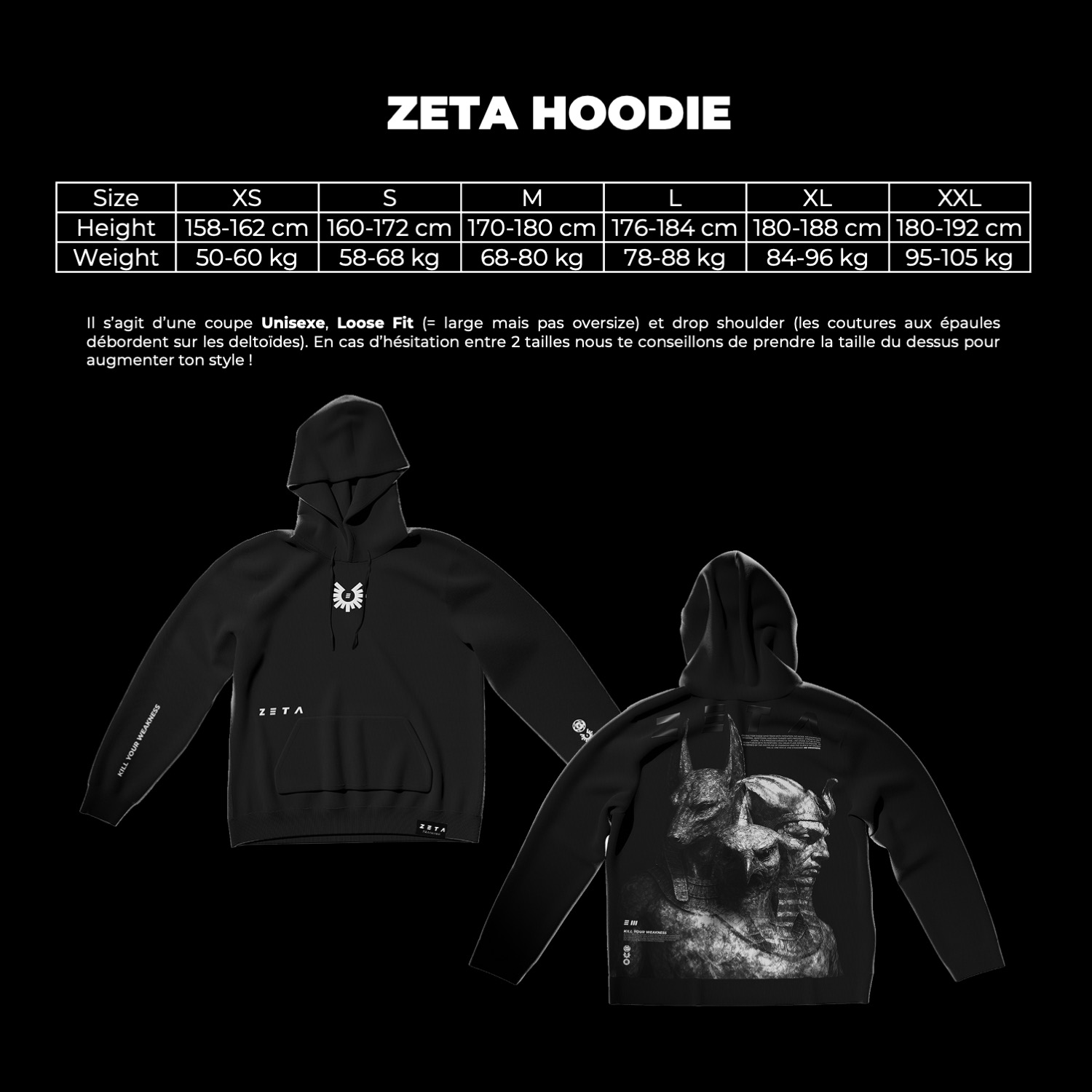 Oversize Hoodie Sacred Triform