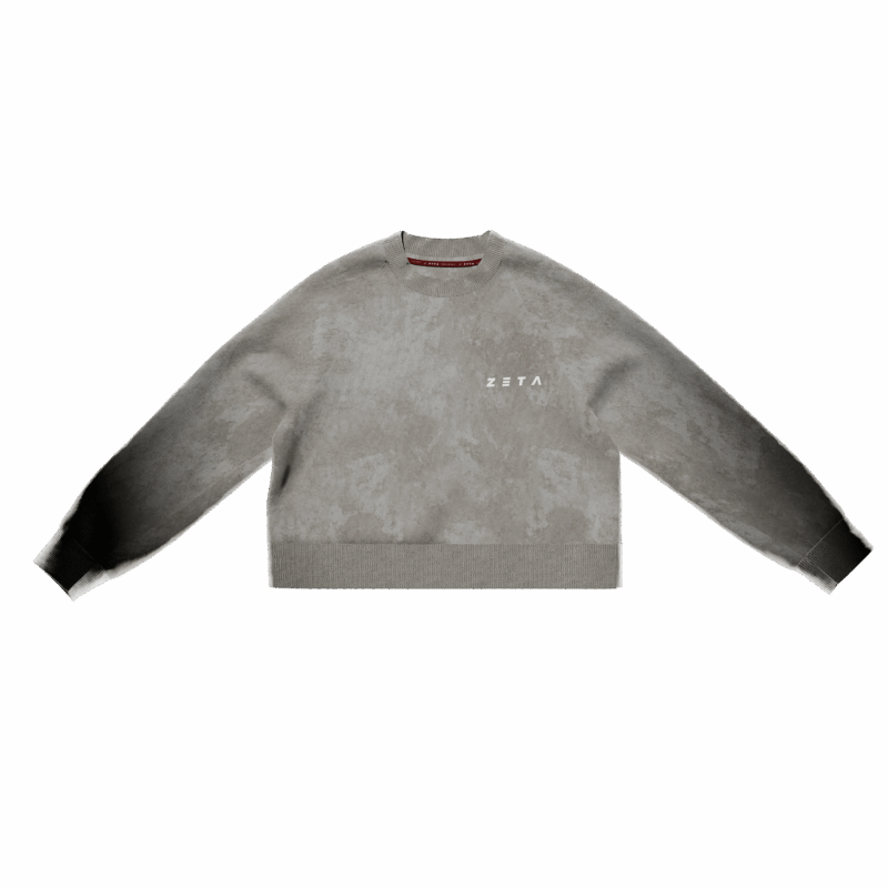 Crewneck Woman Sweat-shirt Kemet Washed Sand