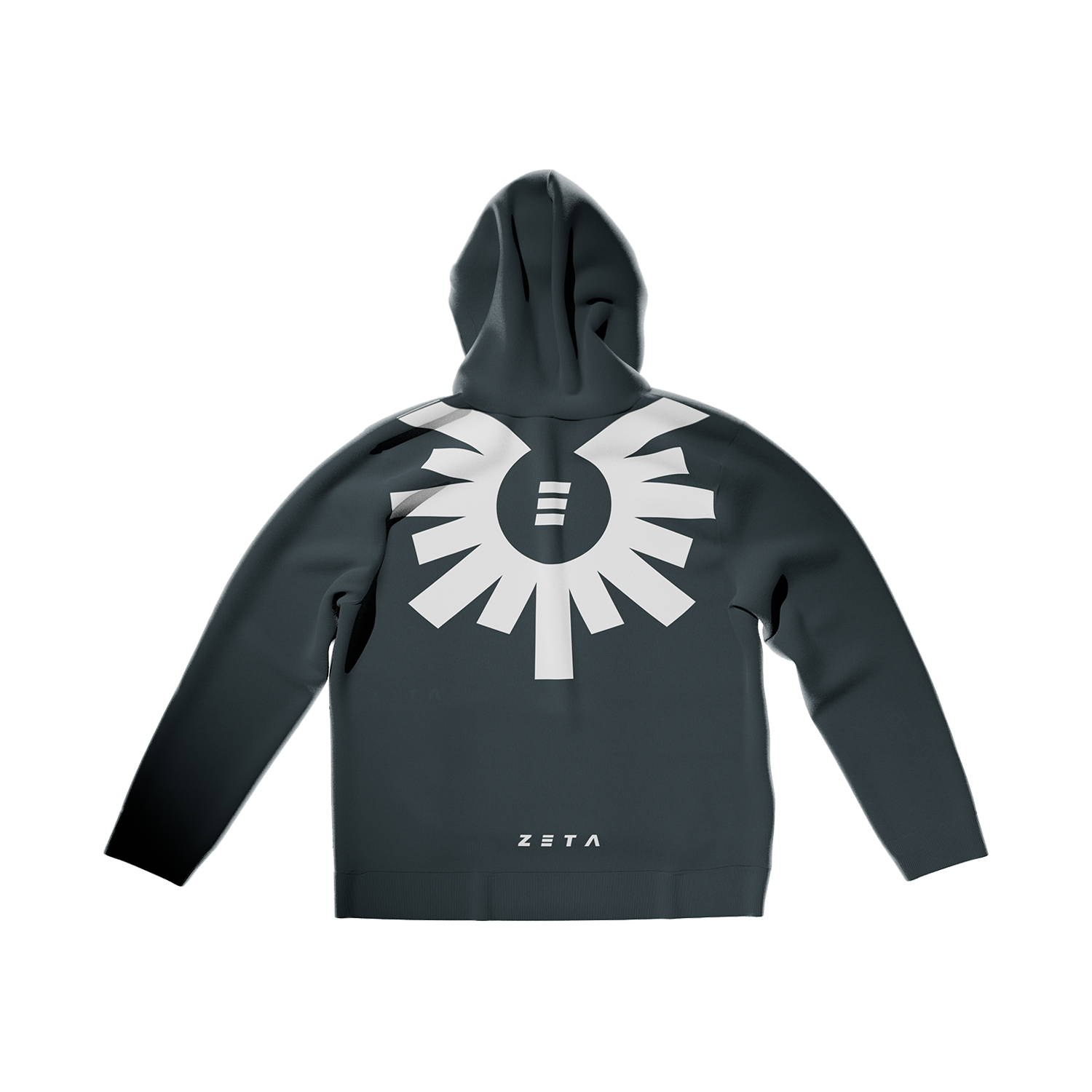 Oversize Hoodie Nile Blue