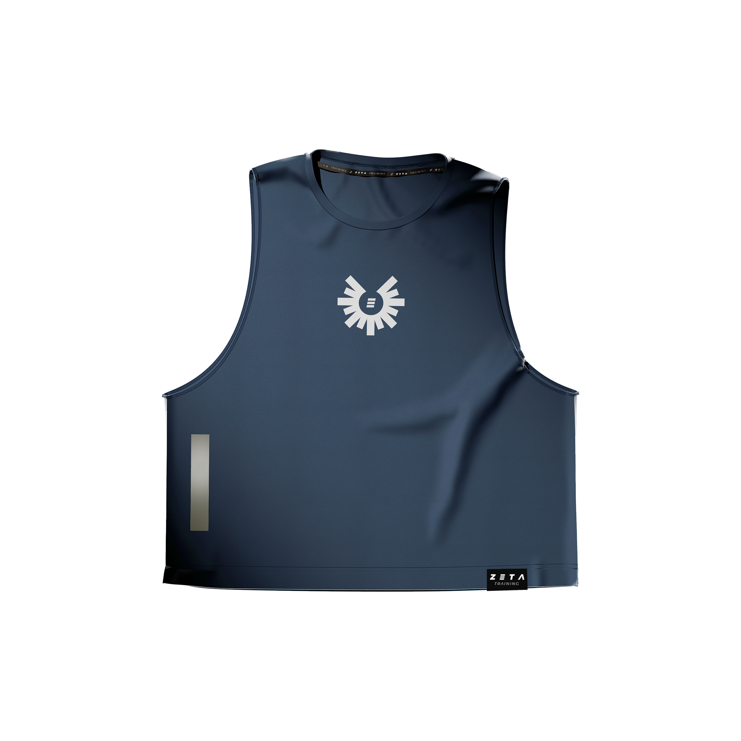 Woman Muscle Crop Nile Blue