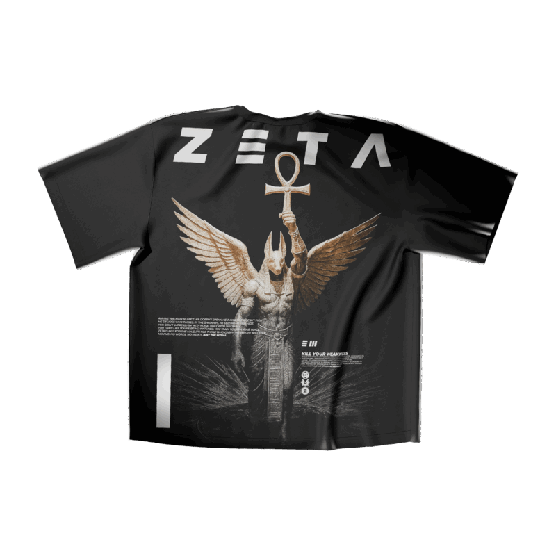 Oversize Heavy T-Shirt Anubis Rises