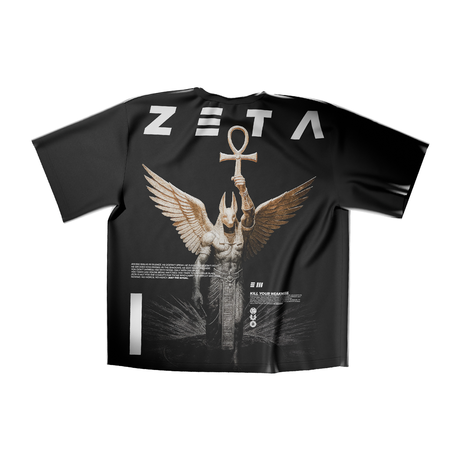 Oversize Heavy T-Shirt Anubis Rises