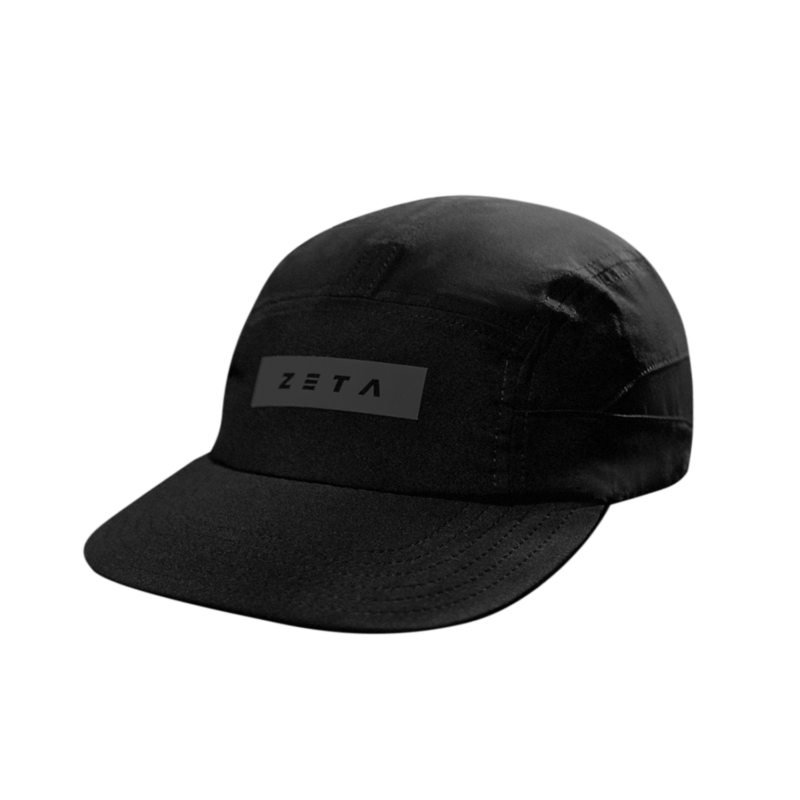 Elite 5 Panel Cap Black