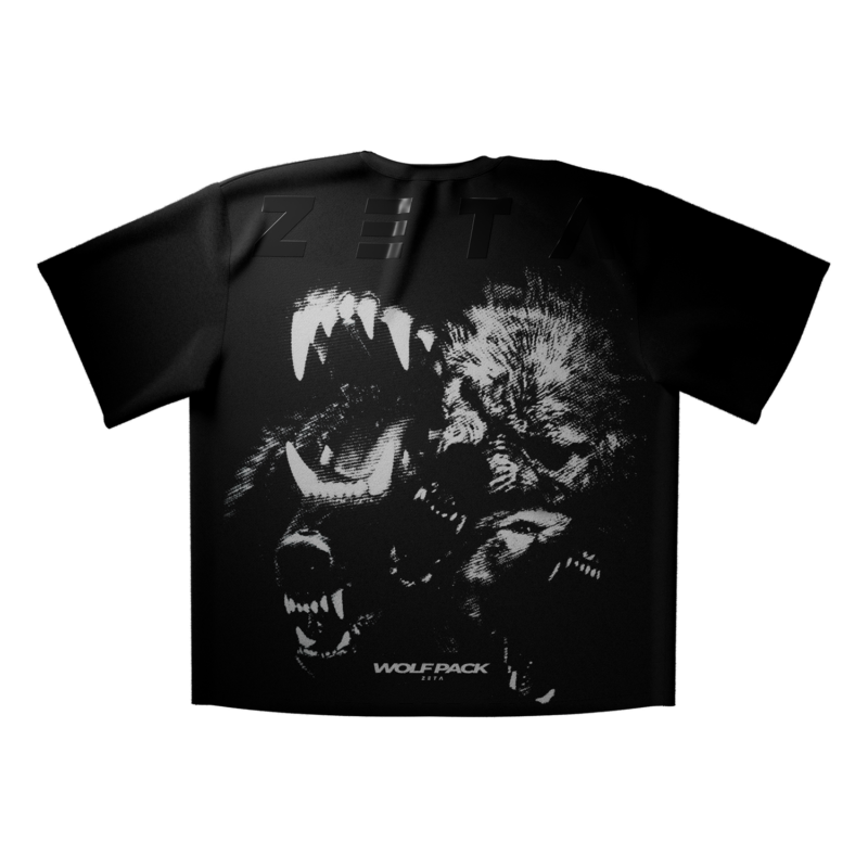Oversize Heavy T-Shirt Wolf Pack