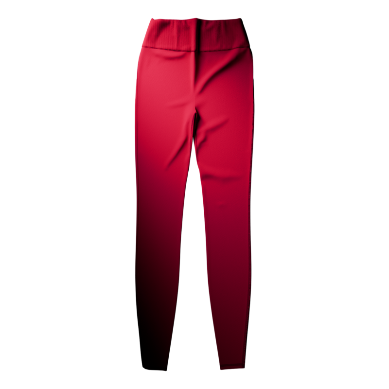 Rx Long Tights Seamless Ruby Red